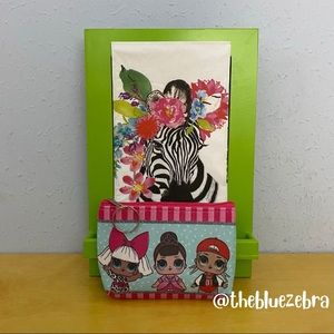 NEW! L.O.L. Suprise! Dolls Coin Purse With Keyring Zip Pull